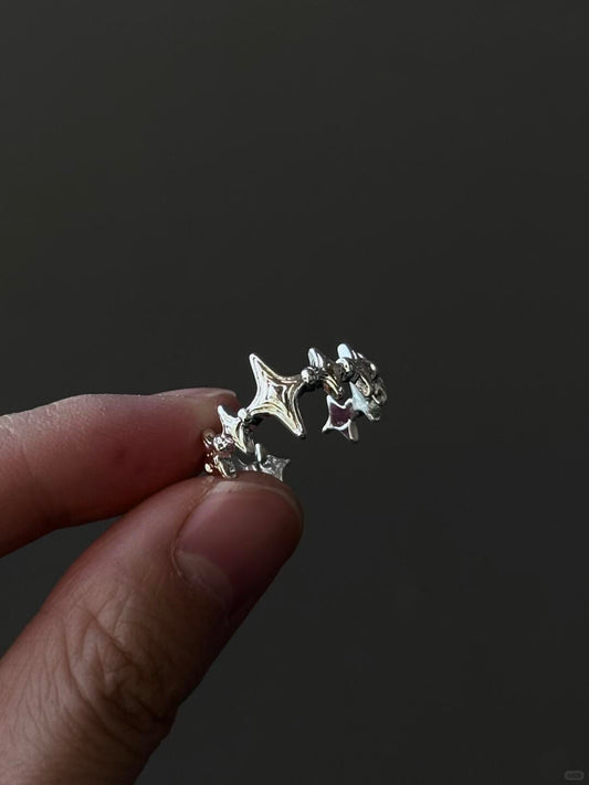 Dominio Stellare | Anello mignolo Starfield "Ad Astra" (Y2K Limited)