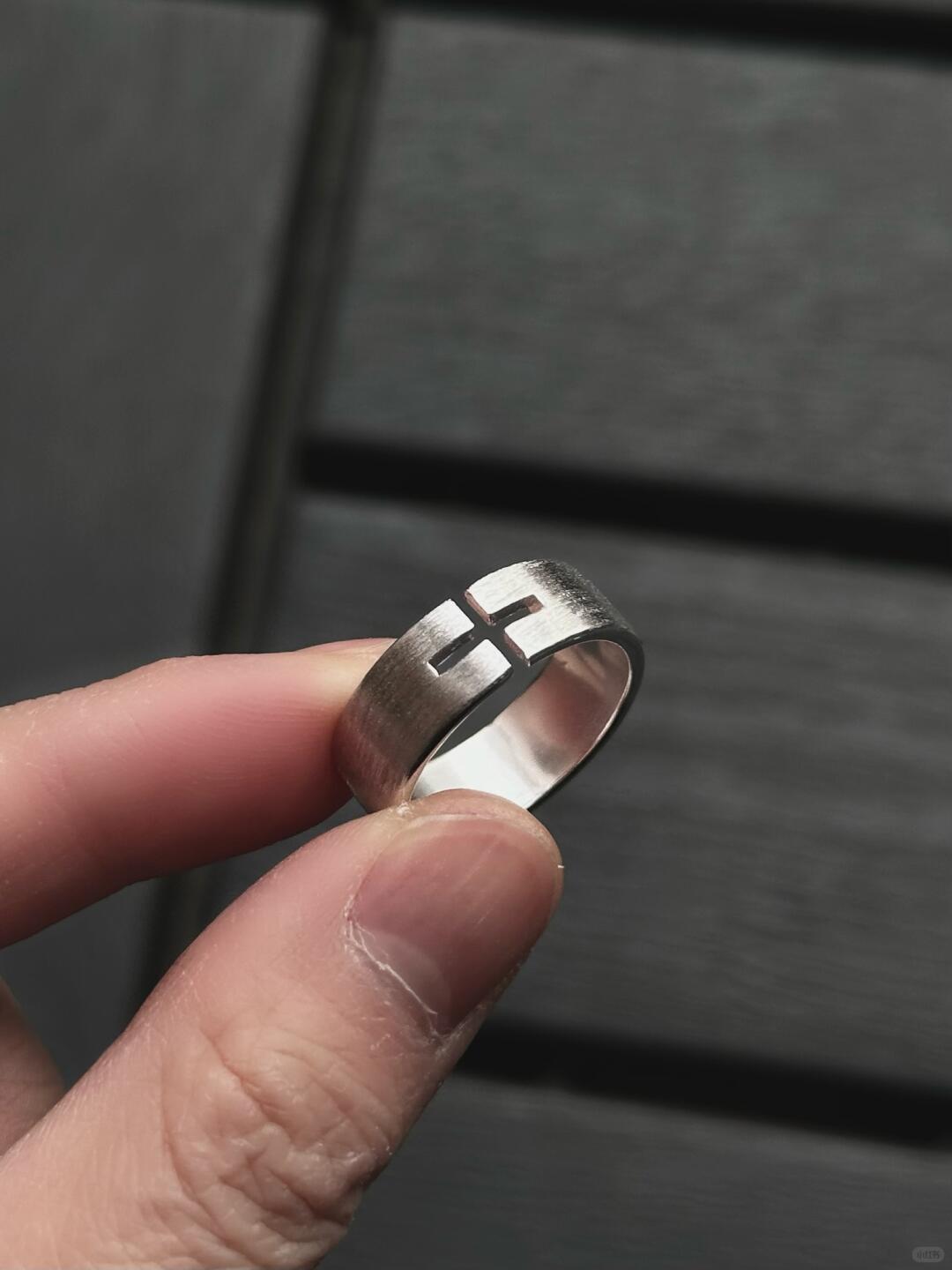 Stigmata’s Holy Suffering | Hand-Hammered Spiritual Ring (Y2K Limited)