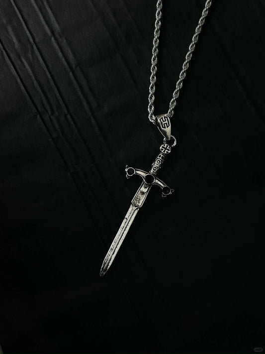 Sword Soul Necklace | Cold Elegance & Shadows (Limited Edition)