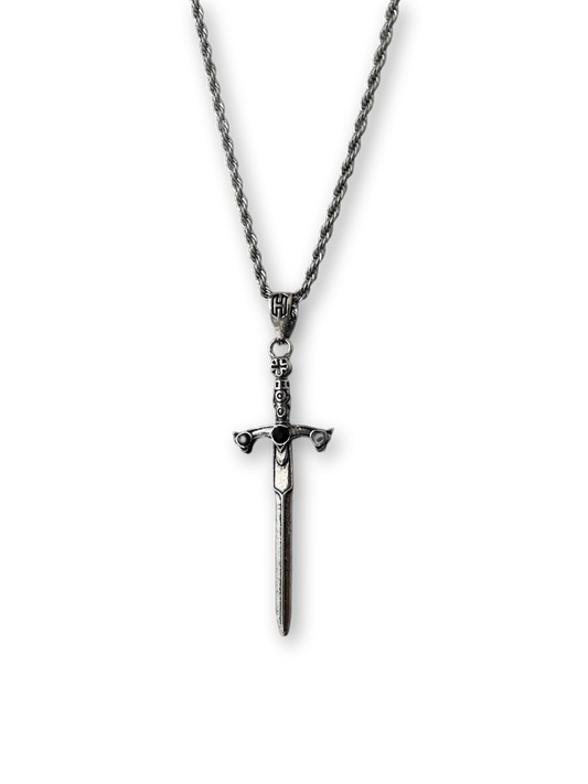 Sword Soul Necklace | Cold Elegance & Shadows (Limited Edition)