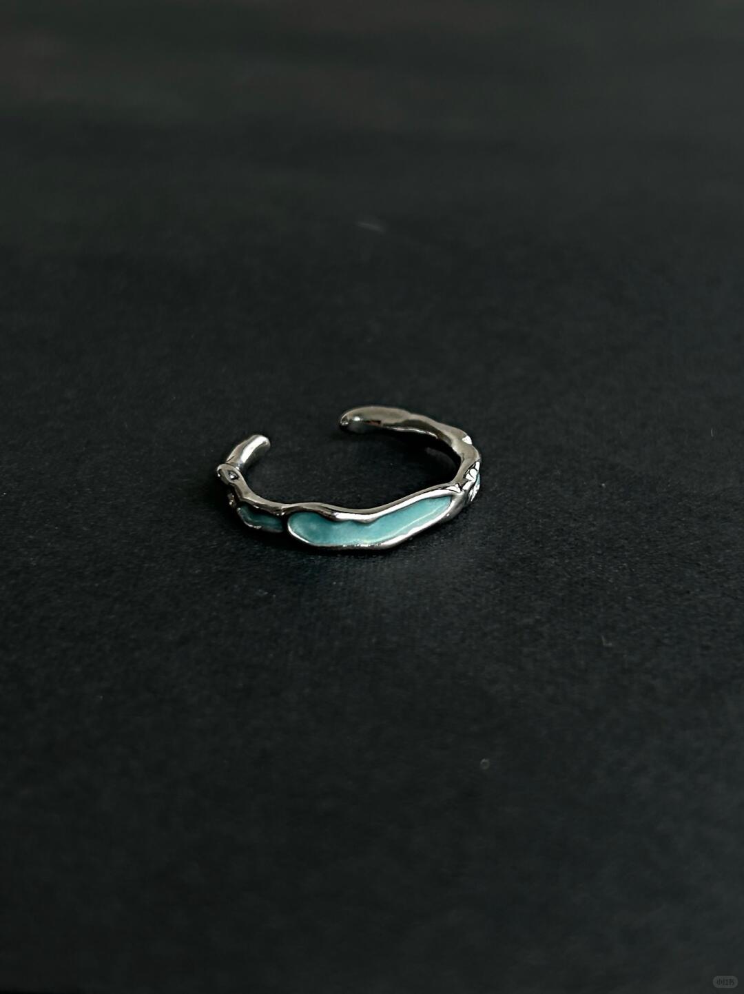 Turn Blue Ring | Poetic Minimalist Silver Band for Dreamers and Drifters