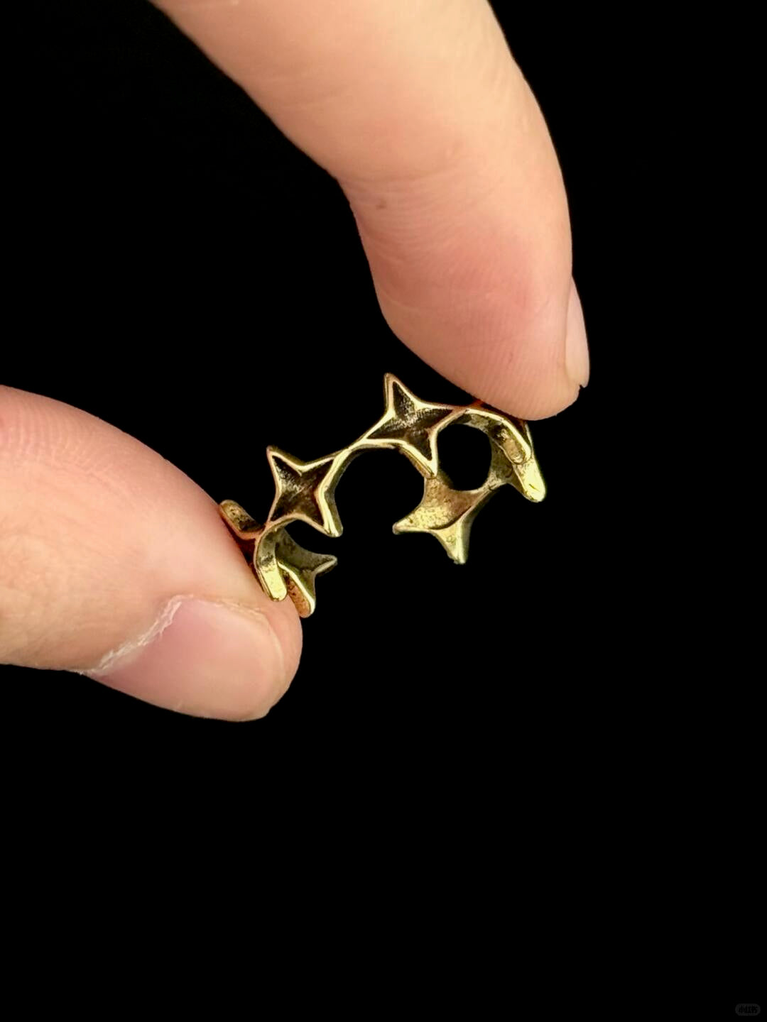 Broken Stars | Vintage Cosmic Fragment Statement Ring (Y2K Limited)