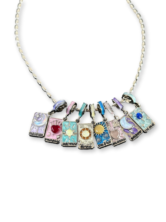 Vintage Tarot Wisdom | Mirror of the Soul Pendant Necklace (Y2K Limited)