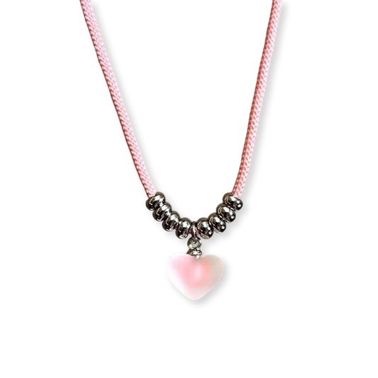 Irreplaceable | Heartbeat & Sunset Y2K-Inspired Necklace