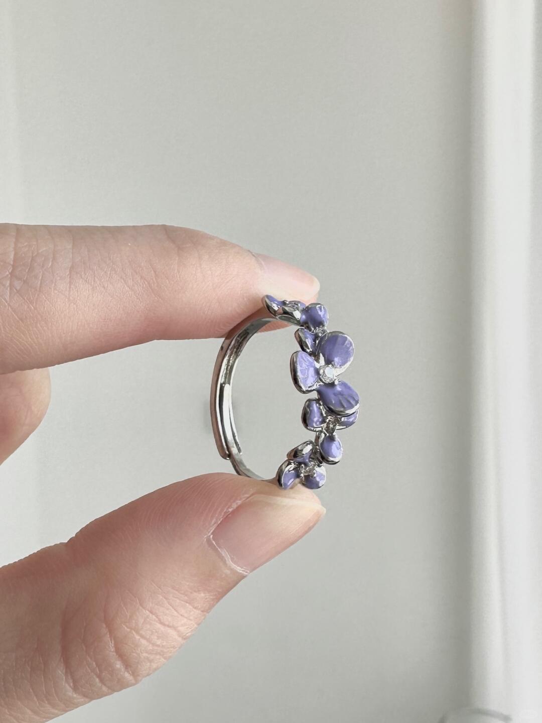 Wistaria | Monet’s Wisteria Spring Vow Statement Ring (Y2K One-of-a-Kind)