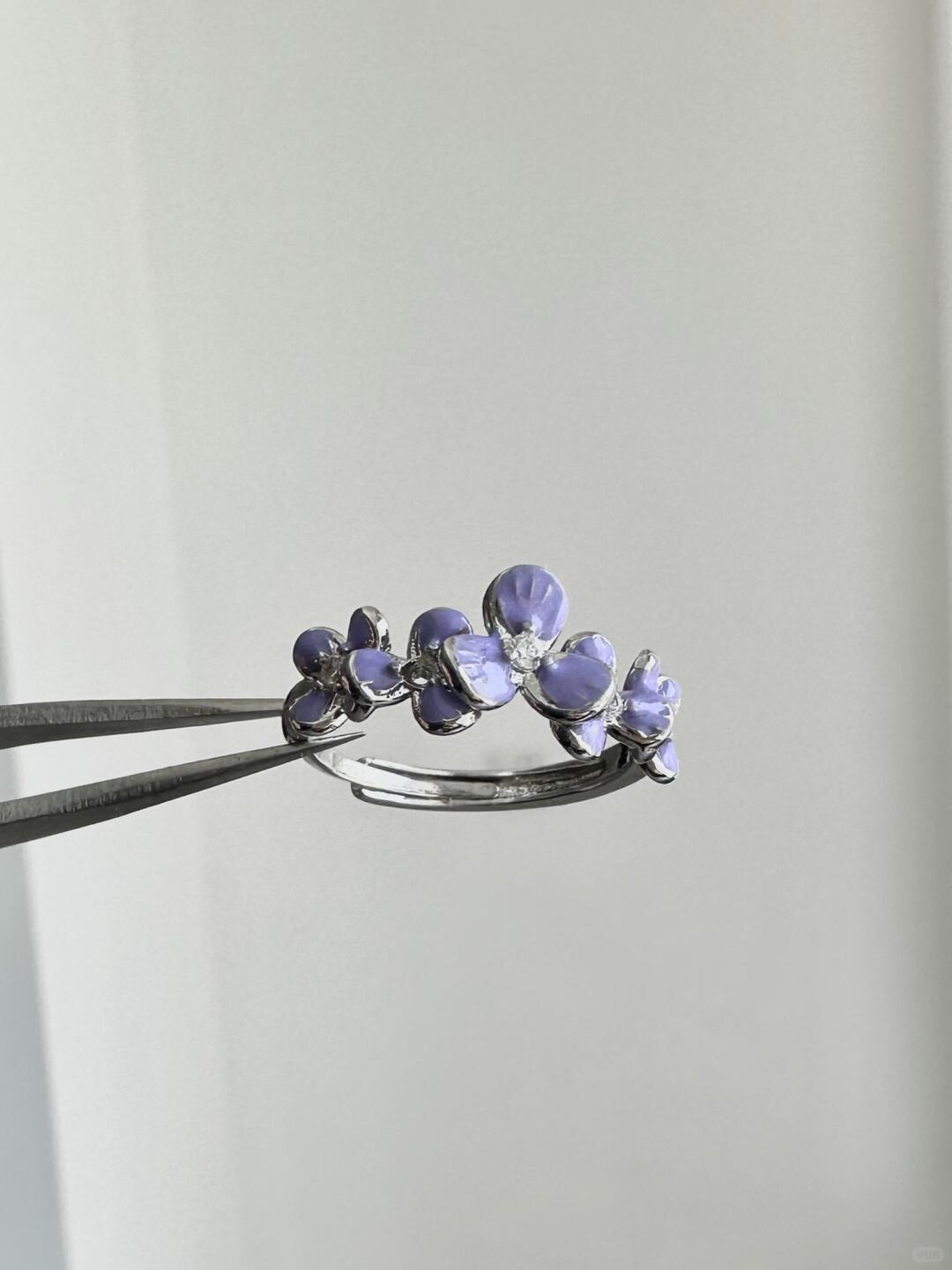 Wistaria | Monet’s Wisteria Spring Vow Statement Ring (Y2K One-of-a-Kind)
