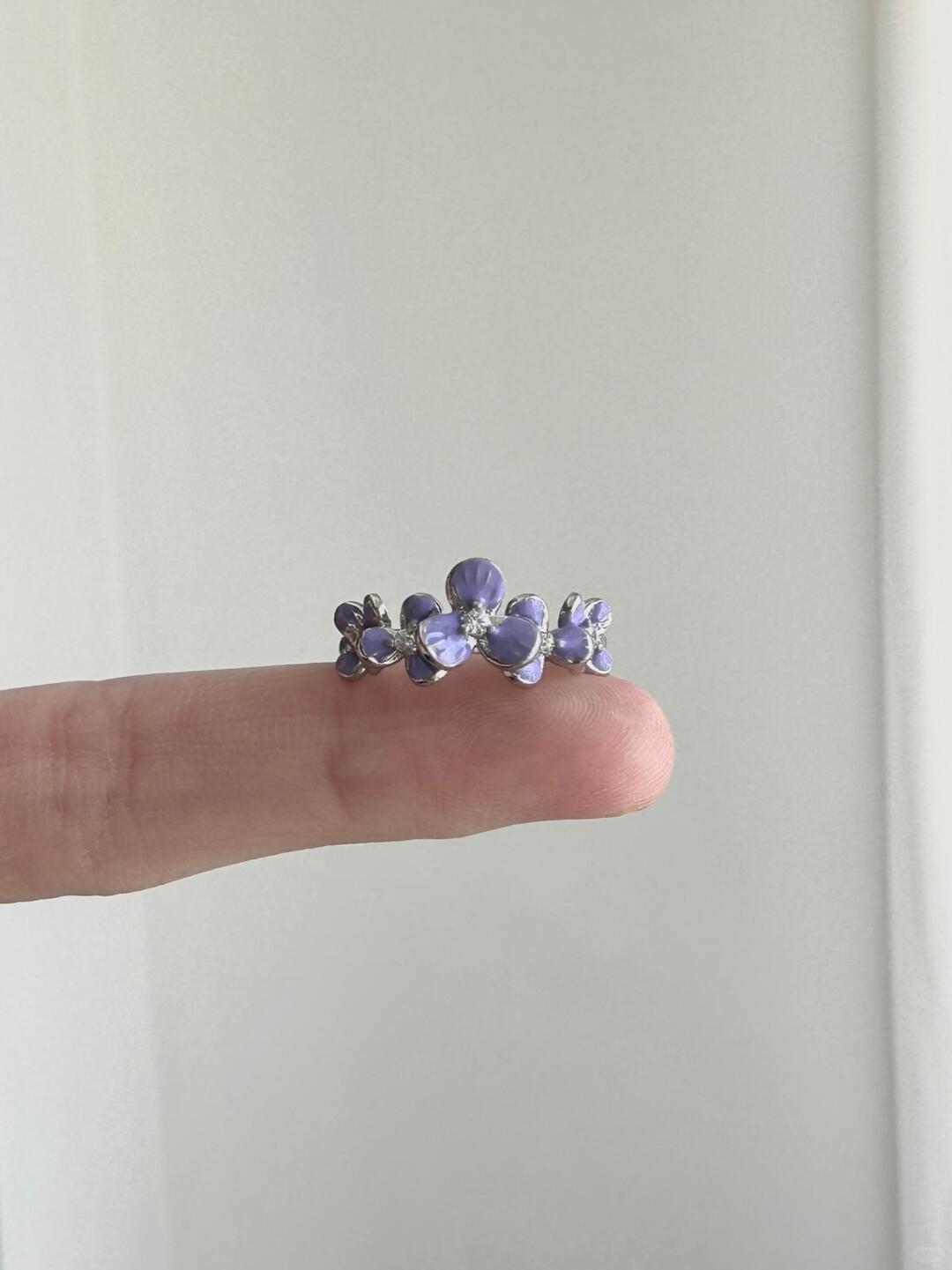 Wistaria | Monet’s Wisteria Spring Vow Statement Ring (Y2K One-of-a-Kind)