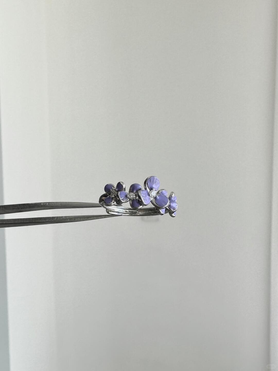 Wistaria | Monet’s Wisteria Spring Vow Statement Ring (Y2K One-of-a-Kind)