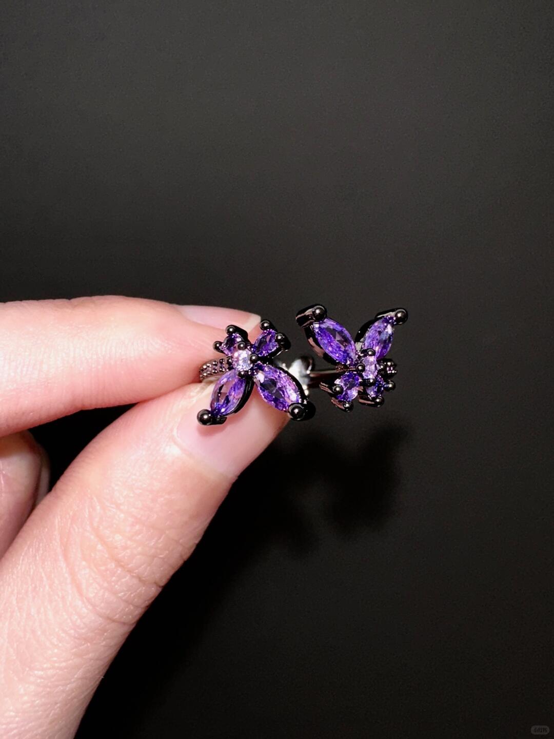 Dreamland Butterfly | Illusory Paired Butterflies Ring (Y2K Limited)