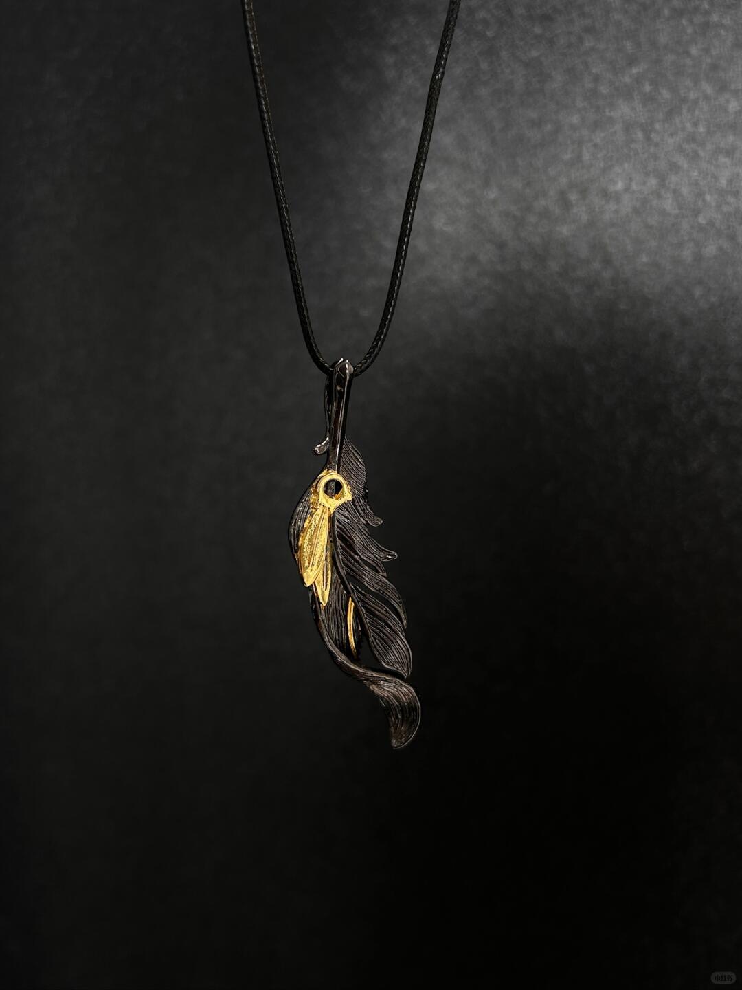 Déplumer Dawn Feather | Eternal Burning Wing Statement Necklace (Y2K Limited)