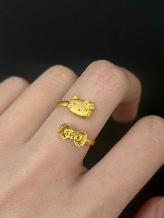 Kitty’s Mission Ring | Playful Devotion & Heartfelt Charm (Limited Edition)