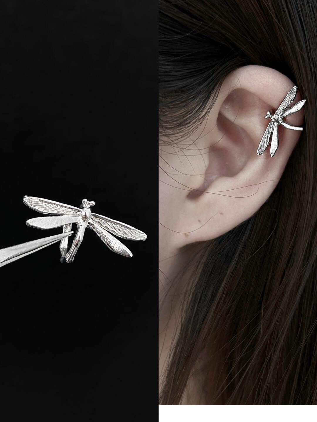 Libélula Ear Cuff | Spring’s Breath & Poetic Elegance (Limited Edition)
