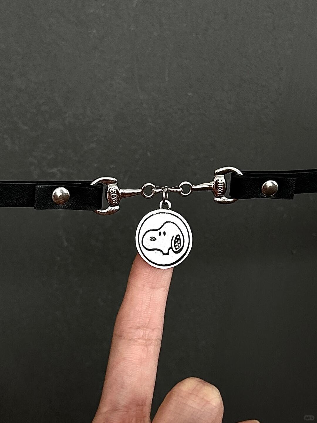 100% Puppy Love | Cartoon Dog Silhouette Choker (Y2K Limited)