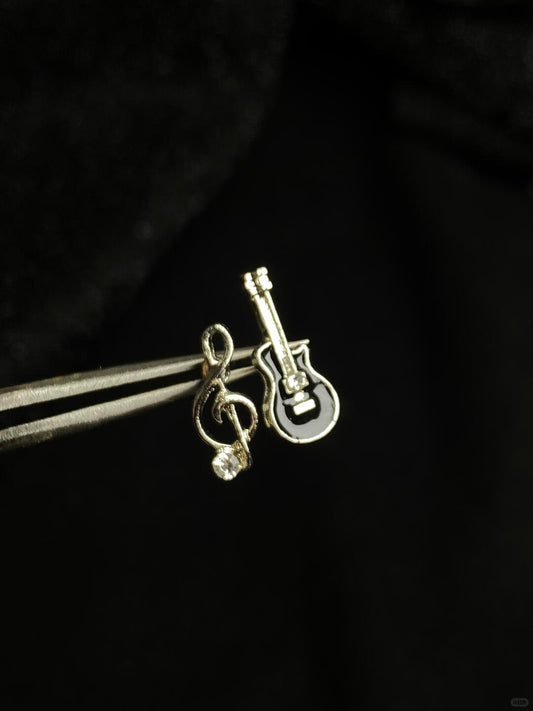 Guitarist Groupie Stud Earrings | Indie Melody & Everyday Edge (Limited Edition)