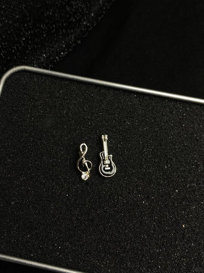 Guitarist Groupie Stud Earrings | Indie Melody & Everyday Edge (Limited Edition)