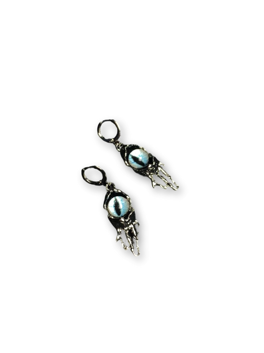 Cthulhu’s Tear Earrings | Occult Glow & Dark Indie Charm (Limited Edition)