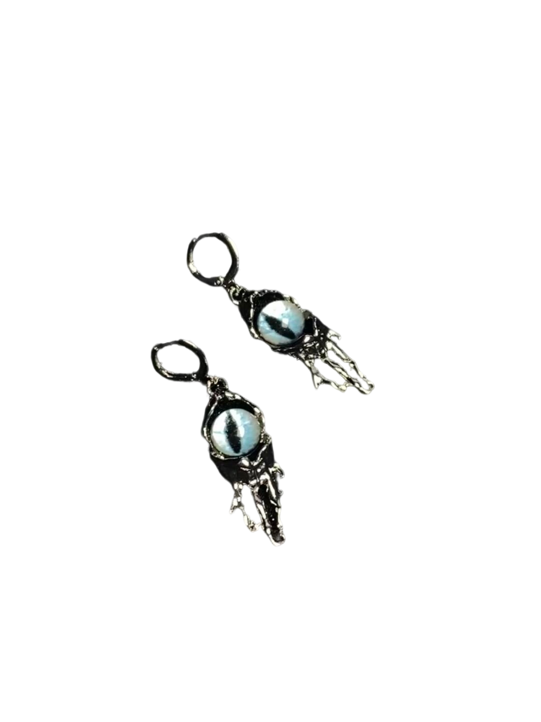 Cthulhu’s Tear Ear Cuffs | Eldritch Eye & Minimal Dark Glow (Limited Edition)