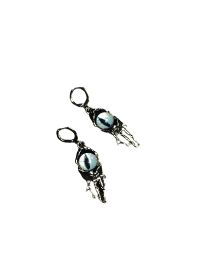 Cthulhu’s Tear Ear Cuffs | Eldritch Eye & Minimal Dark Glow (Limited Edition)