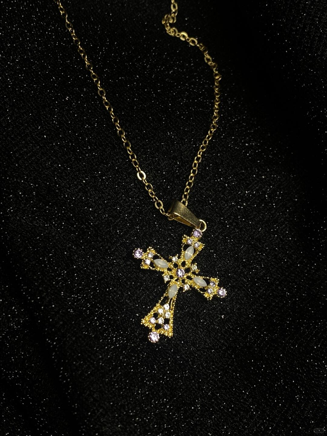 Invoke Necklace | Amethyst Glow & Opal Charm (Limited Edition)