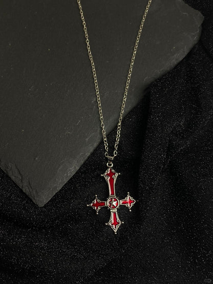 Prayer Necklace | Cross Pendant & Minimal Glow (Limited Edition)