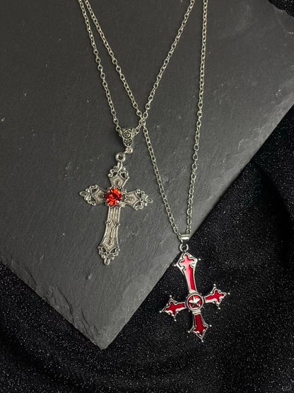 Prayer Necklace | Cross Pendant & Minimal Glow (Limited Edition)
