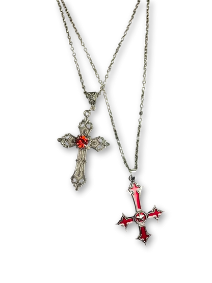 Prayer Necklace | Cross Pendant & Minimal Glow (Limited Edition)