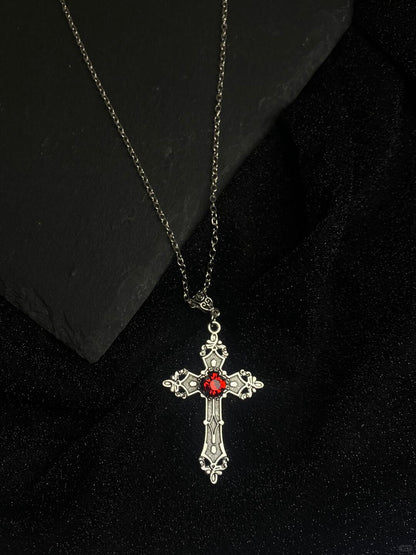 Prayer Necklace | Cross Pendant & Minimal Glow (Limited Edition)