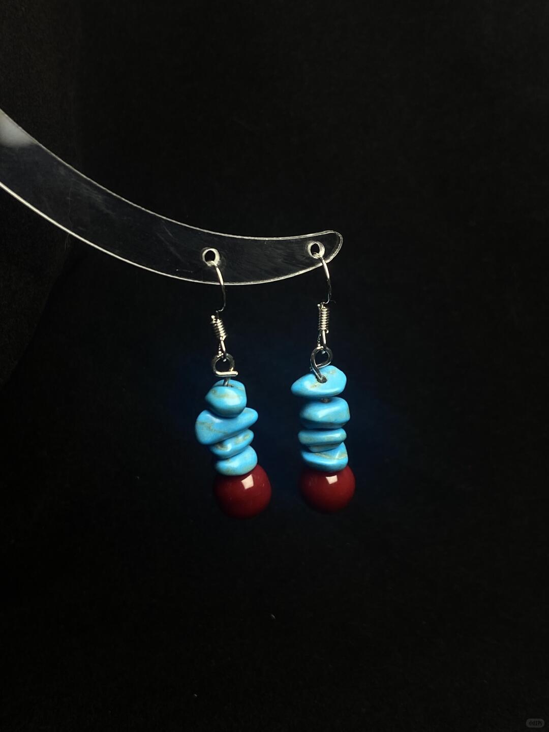 Wilderness Earrings | Turquoise & Cinnabar Indie Glow (Limited Edition)
