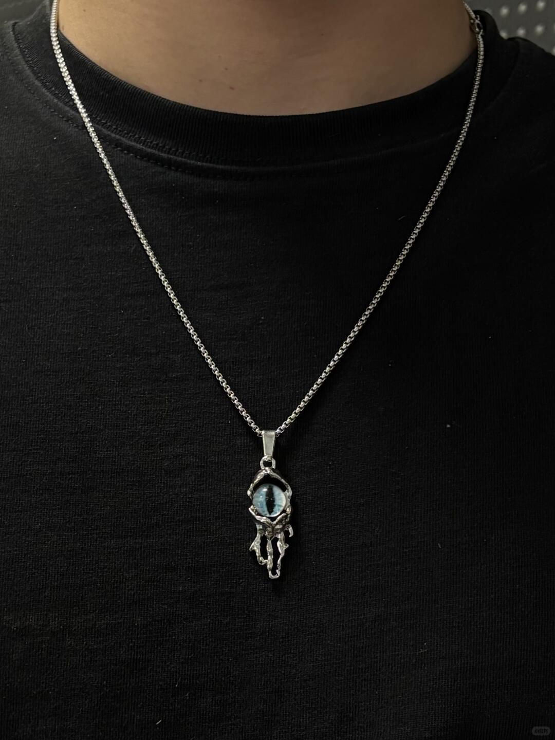Cthulhu’s Tear Necklace | Eldritch Glow & Indie Edge (Limited Edition)