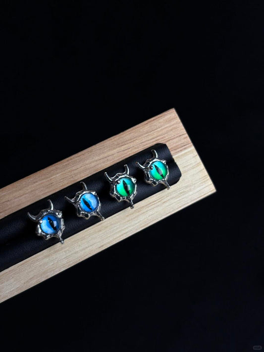 Y2Bling Satan's Gaze Earrings | Dark Pact (Limited Edition)