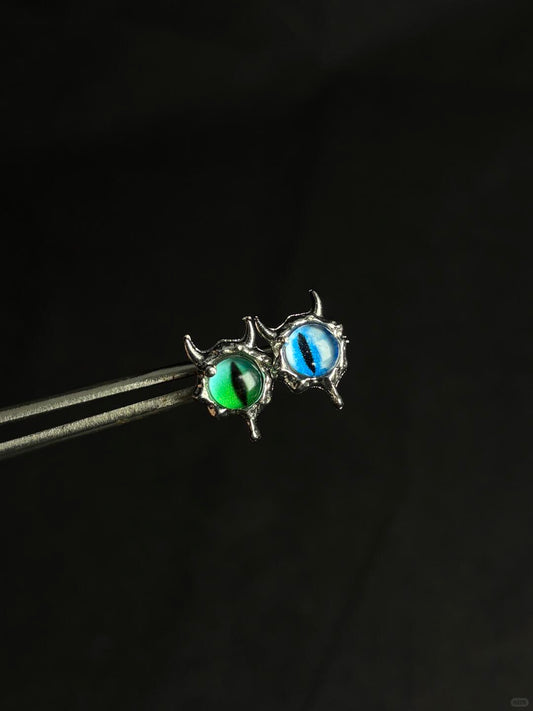 Satan’s Glance Earrings | Everyday Minimal Goth (Limited Edition)