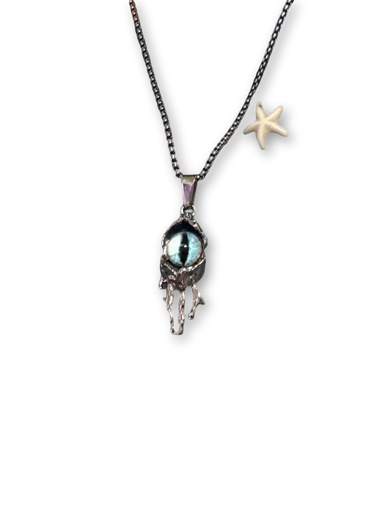 Cthulhu’s Tear Necklace | Eldritch Glow & Indie Edge (Limited Edition)