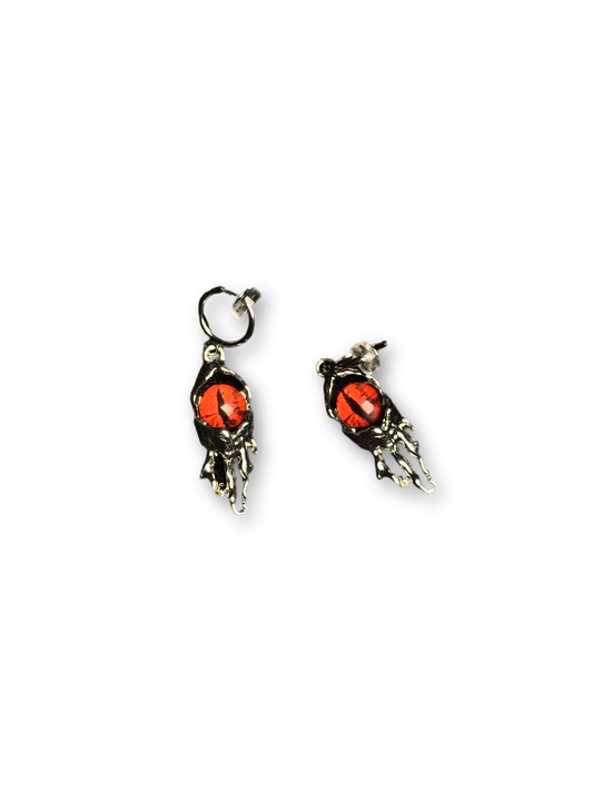 Cthulhu’s Tear Ear Cuffs | Gothic Eye & Occult Glow (Limited Edition)