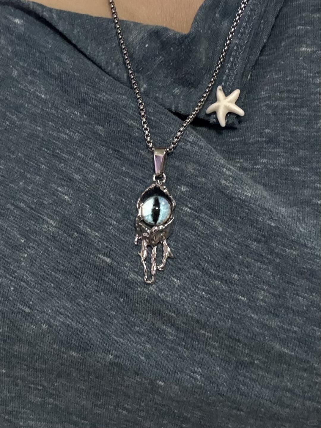 Cthulhu’s Tear Necklace | Eldritch Glow & Indie Edge (Limited Edition)