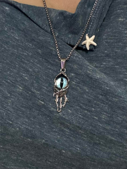 Cthulhu’s Tear Necklace | Eldritch Glow & Indie Edge (Limited Edition)