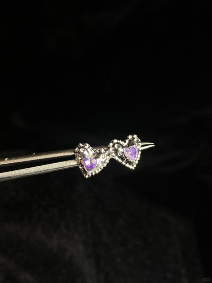Witch, Wake Up Stud Earrings | Amethyst Vibes & Everyday Magic (Limited Edition)