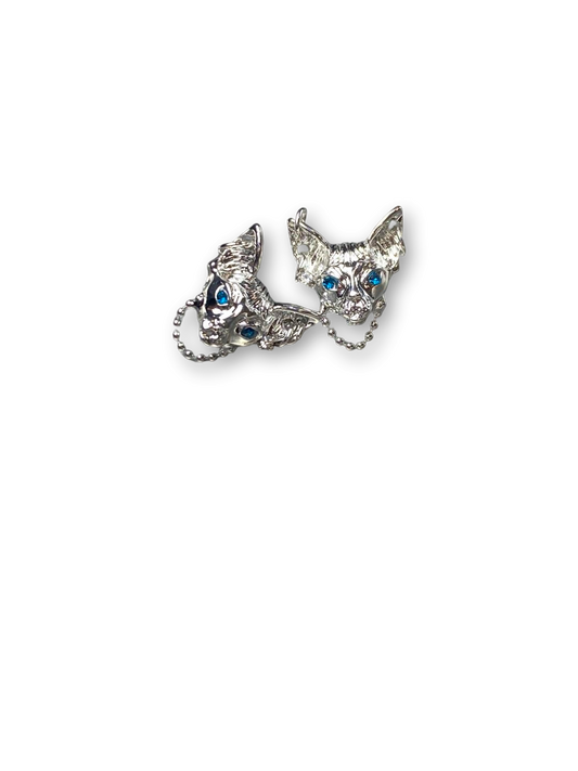 God of Destruction Stud Earrings | Bold Anime Edge & Zircon Shine (Limited Edition)
