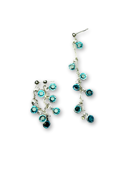 Aqua Switch Stud Earrings | Two-Way Wear & Sunlit Shine (Limited Edition)
