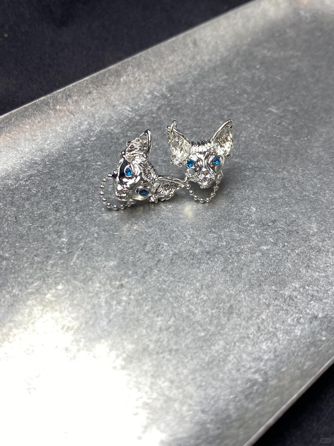 God of Destruction Stud Earrings | Bold Anime Edge & Zircon Shine (Limited Edition)