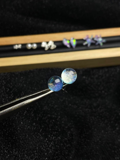 Beach Party Stud Earrings | Glossy Bubble Pop & Sunlit Shine (Limited Edition)