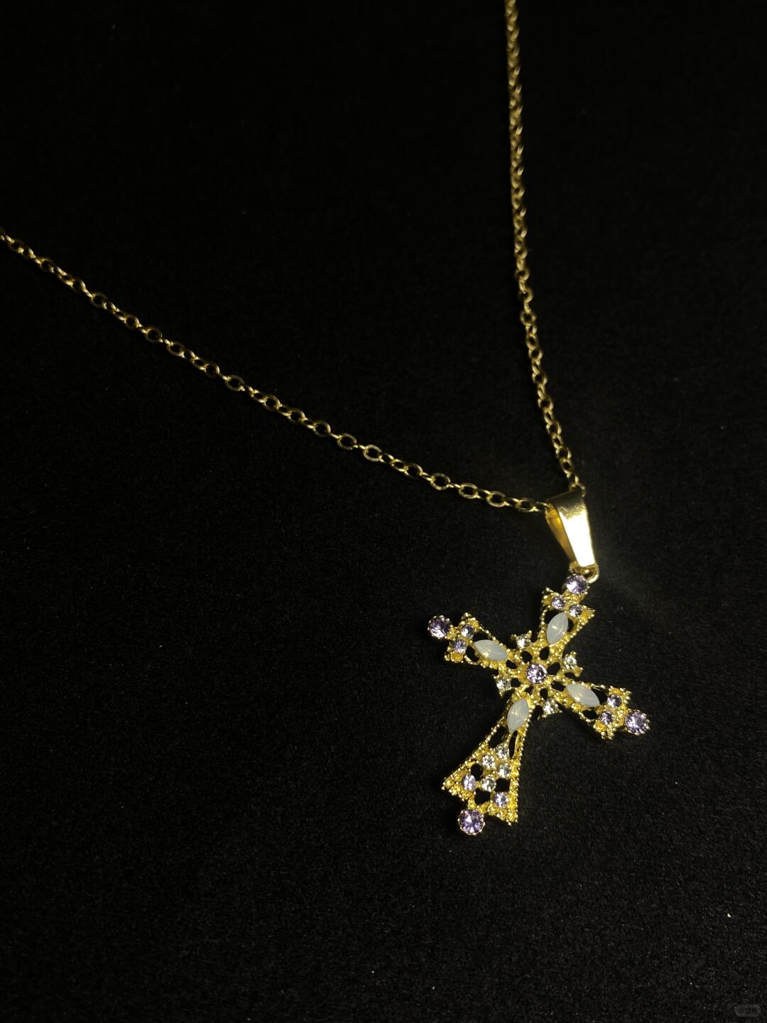 Invoke Necklace | Amethyst Glow & Opal Charm (Limited Edition)