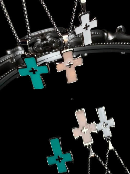 Silence Necklace | Minimal Cross & Quiet Reverence (Limited Edition)