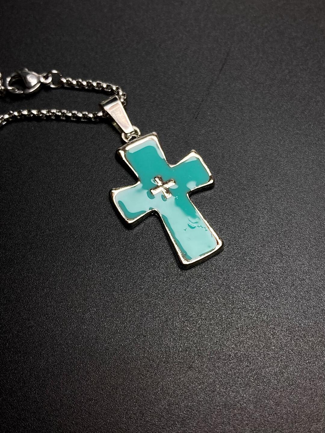 Silence Necklace | Minimal Cross & Quiet Reverence (Limited Edition)