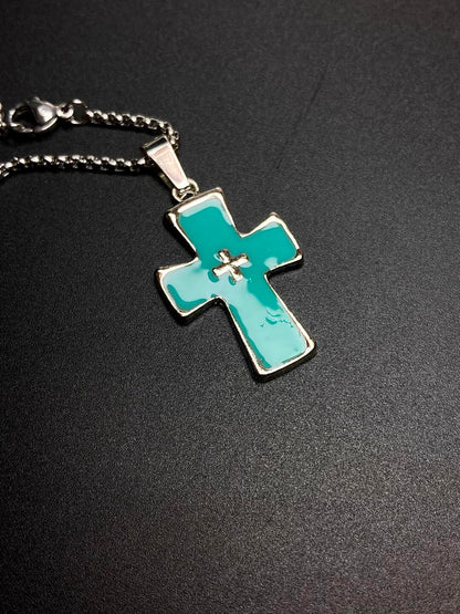 Silence Necklace | Minimal Cross & Quiet Reverence (Limited Edition)