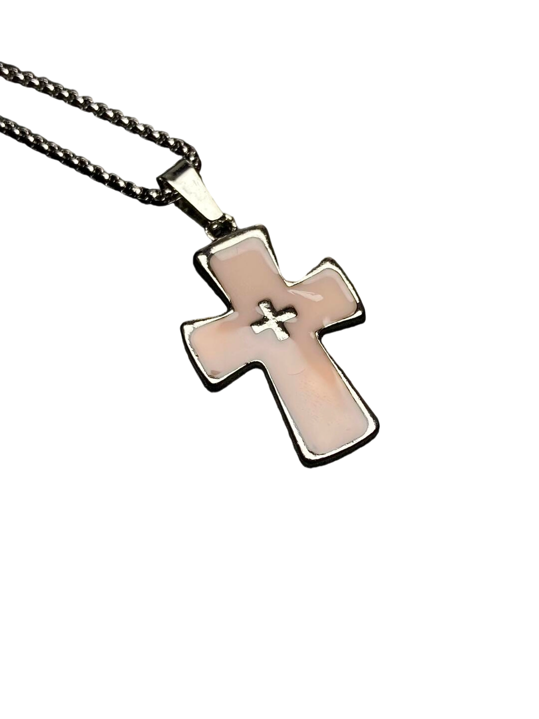 Silence Necklace | Minimal Cross & Quiet Reverence (Limited Edition)