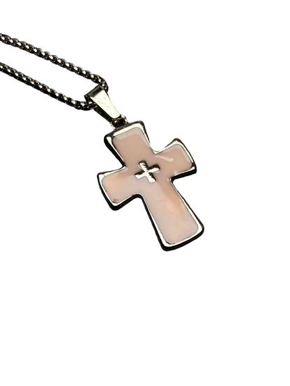 Silence Necklace | Minimal Cross & Quiet Reverence (Limited Edition)