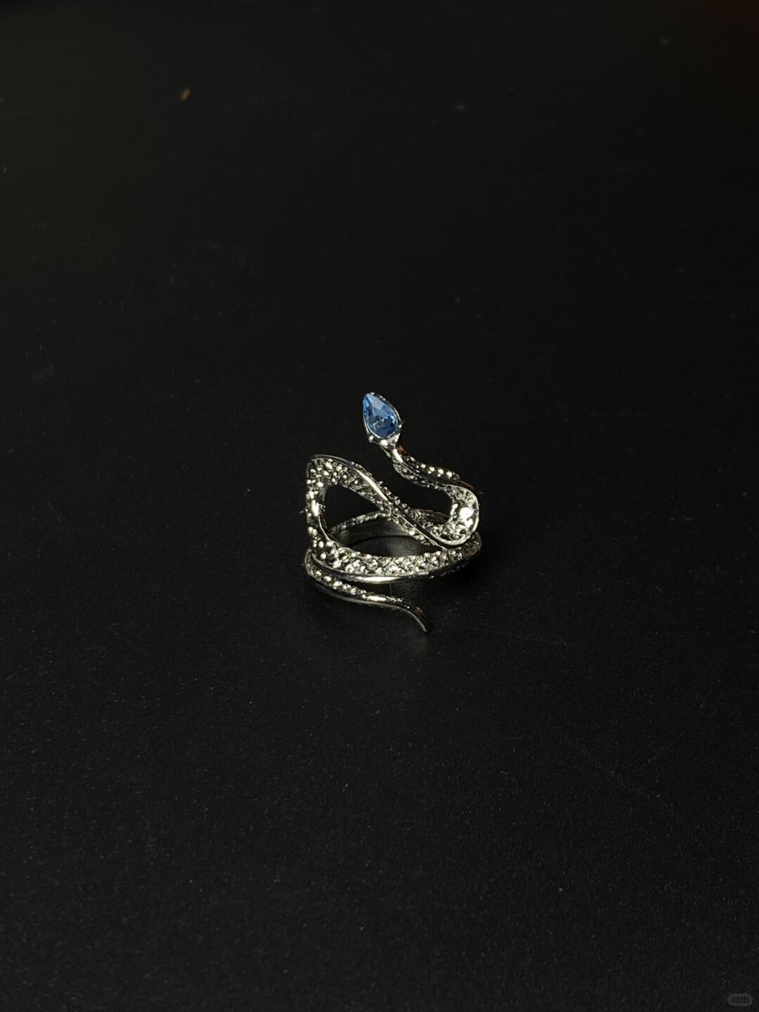 Snake Soul Ring | Adjustable Serpent & Zircon Glow (3 Colors, Limited Edition)