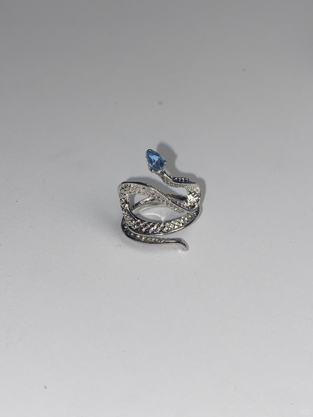 Snake Soul Ring | Adjustable Serpent & Zircon Glow (3 Colors, Limited Edition)