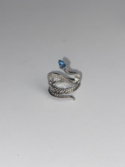 Snake Soul Ring | Adjustable Serpent & Zircon Glow (3 Colors, Limited Edition)
