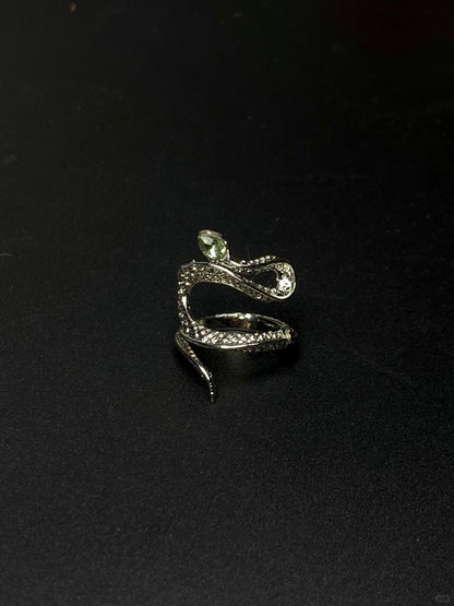 Y2Bling Snake Soul Ring | Adjustable Zirconia Snake (3 Colors, Limited Edition)